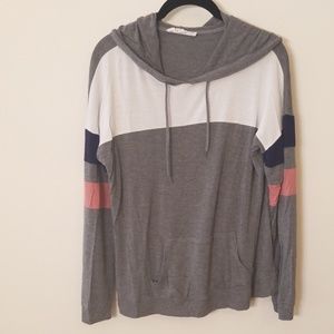 Hippie Rose Lightweight Rayon Hoodie